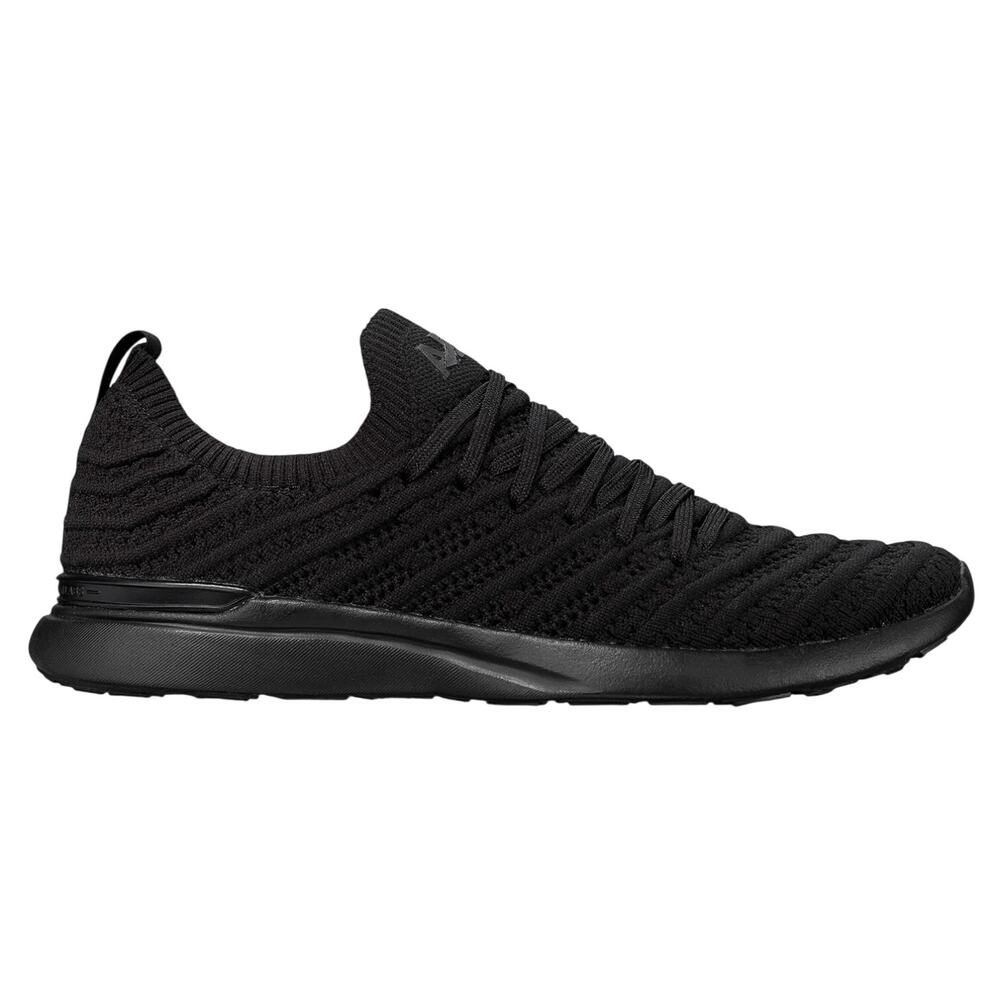 APL TechLoom Phantom Shoes Size 5 Youth 3.5 All Black Running Work Cheer Dance